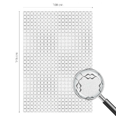 Patterned window film stained glass Geometric lines