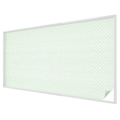 Frosted window film with stained glass pattern Pastel symmetry