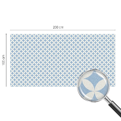 Decorative window film stained glass design Geometric elegance