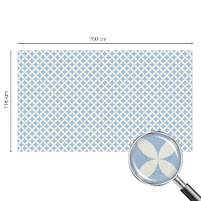 Decorative window film stained glass design Geometric elegance