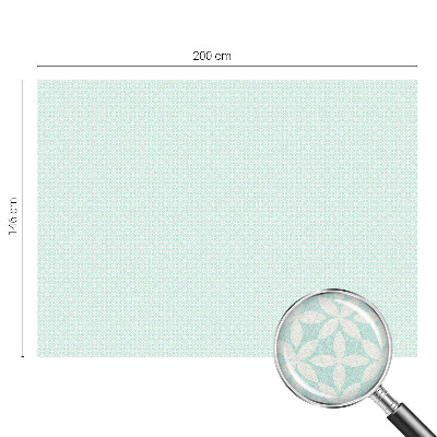 Patterned window film stained glass Floral symmetry