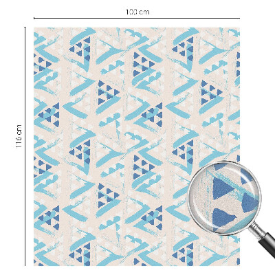 Coloured glass film for windows Geometric patterns