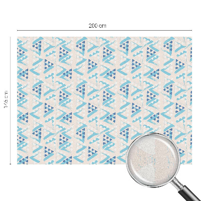 Coloured glass film for windows Geometric patterns