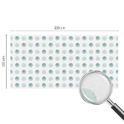 Privacy window film stained glass effect Delicate circles