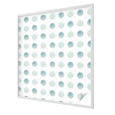 Privacy window film stained glass effect Delicate circles