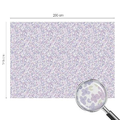 Decorative window film stained glass design Floral lightness