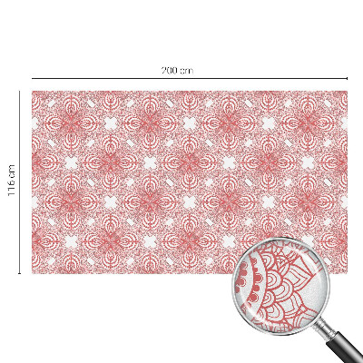 Frosted window film with stained glass pattern Lace patterns