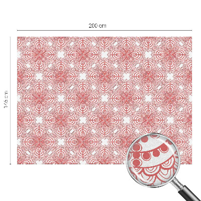 Frosted window film with stained glass pattern Lace patterns