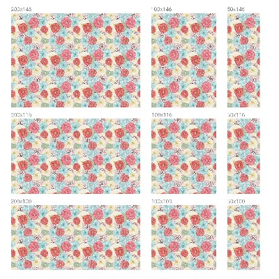 Patterned window film stained glass Pastel flowers