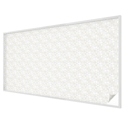 Frosted window film with stained glass pattern Geometric patterns