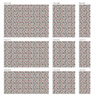 Patterned window film stained glass Floral elegance