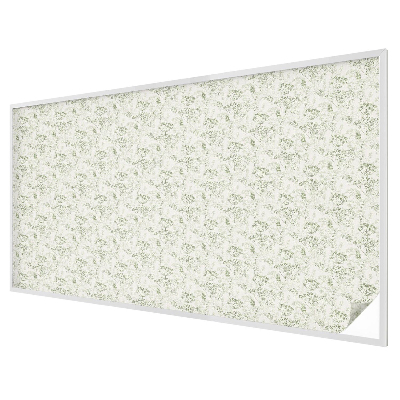 Frosted window film with stained glass pattern Botanical pattern