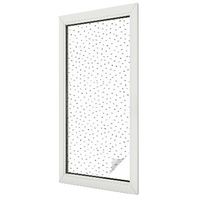 Coloured glass film for windows Geometric triangles