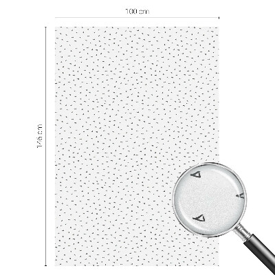 Coloured glass film for windows Geometric triangles