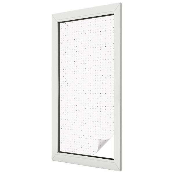 Decorative window film stained glass design Minimalist dots