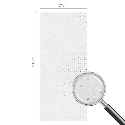 Decorative window film stained glass design Minimalist dots