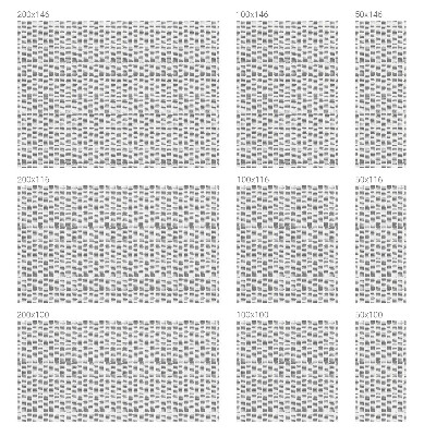 Frosted window film with stained glass pattern Minimalist lines