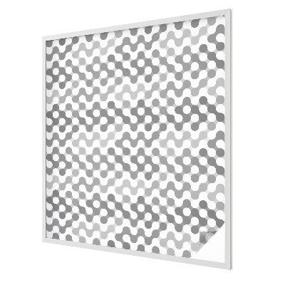 Coloured glass film for windows Wave geometry