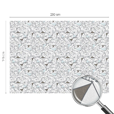 Patterned window film stained glass Abstract shapes