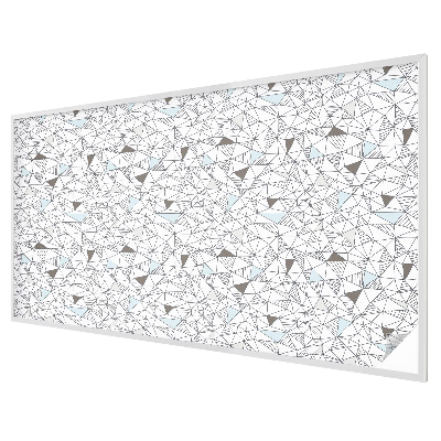 Patterned window film stained glass Abstract shapes