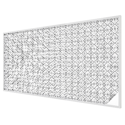 Patterned window film stained glass Rhombic harmony