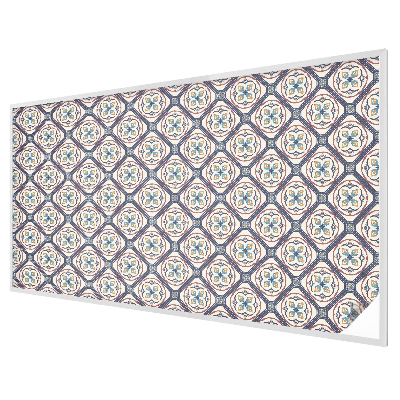 Privacy window film stained glass effect Tile pattern