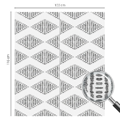 Patterned window film stained glass Geometric diamonds