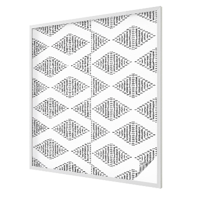 Patterned window film stained glass Geometric diamonds