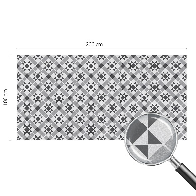 Decorative window film stained glass design Geometric patterns