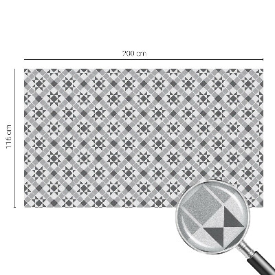 Decorative window film stained glass design Geometric patterns