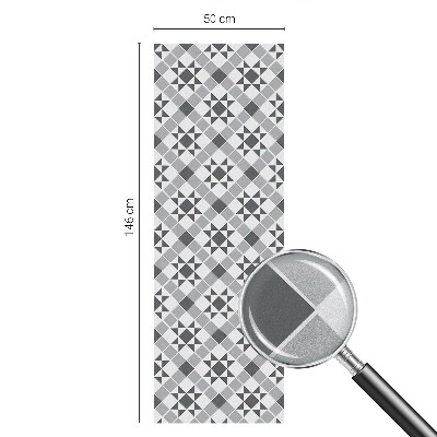 Decorative window film stained glass design Geometric patterns