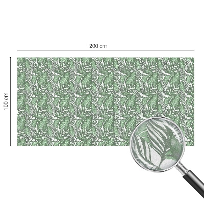 Coloured glass film for windows Green harmony