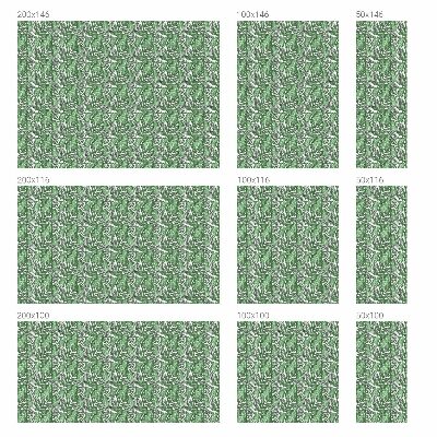 Coloured glass film for windows Green harmony