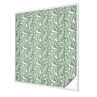 Coloured glass film for windows Green harmony