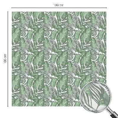 Coloured glass film for windows Green harmony