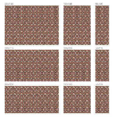 Decorative window film stained glass design Floral ornament