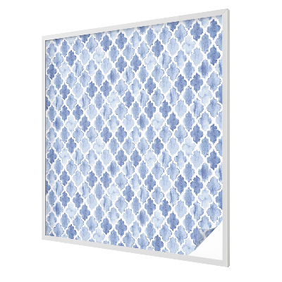 Coloured glass film for windows Watercolor elegance