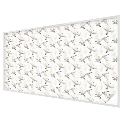 Decorative window film stained glass design Birds nature