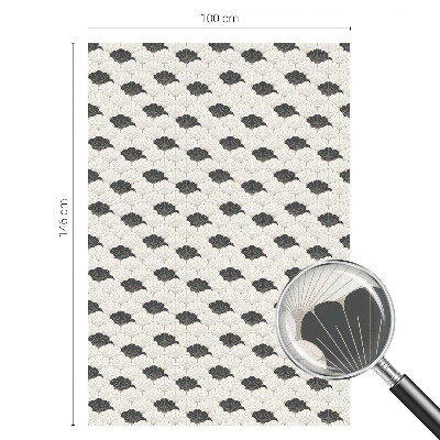 Privacy window film stained glass effect Contrasting fans