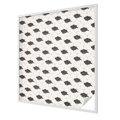 Privacy window film stained glass effect Contrasting fans