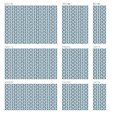 Privacy window film stained glass effect Geometric pattern