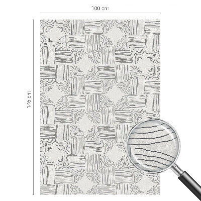 Patterned window film stained glass Peaceful Symmetry