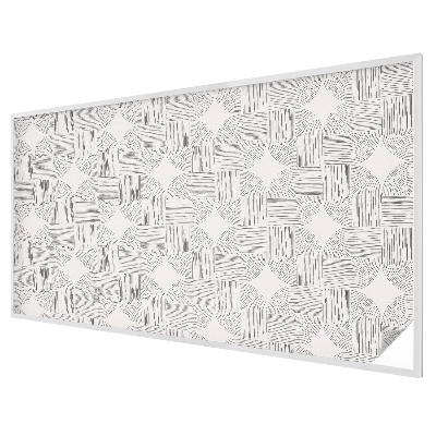 Patterned window film stained glass Peaceful Symmetry