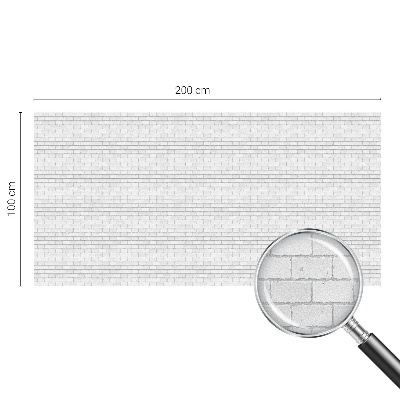 Privacy window film stained glass effect Brick texture