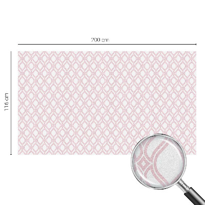 Coloured glass film for windows Pink lines