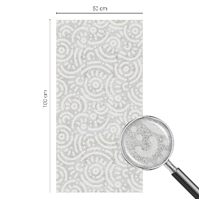 Decorative window film stained glass design Geometric abstraction