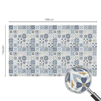 Patterned window film stained glass Mosaic tiles