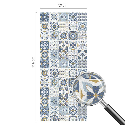 Patterned window film stained glass Mosaic tiles