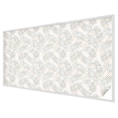 Decorative window film stained glass design Leafy elegance