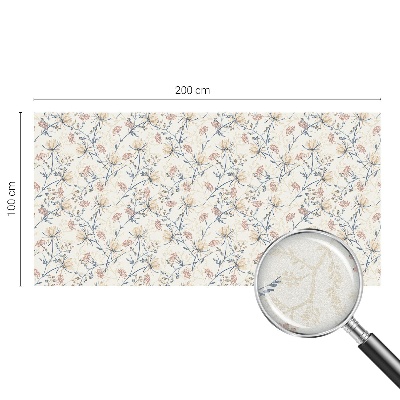 Patterned window film stained glass Flowers of harmony